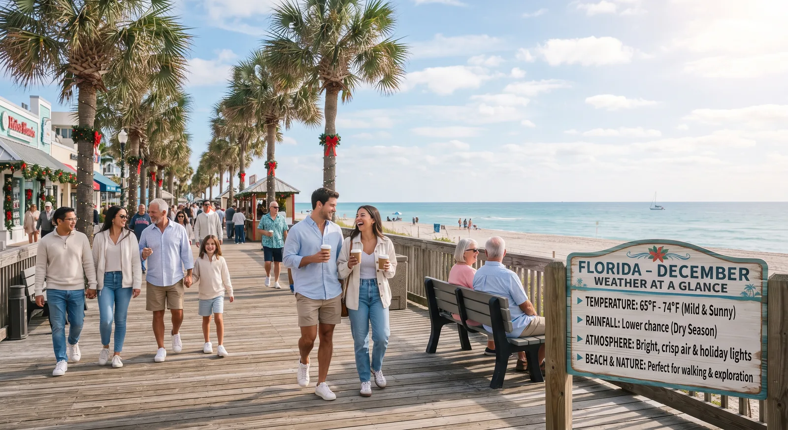 Weather in Florida USA in December